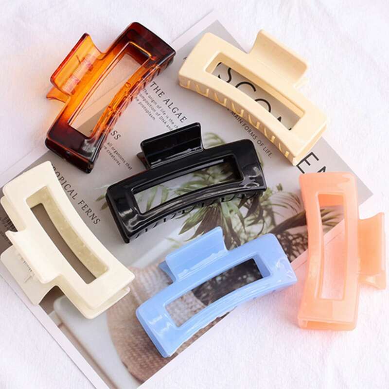 

3pcs Random Hair Claw, Multicolor