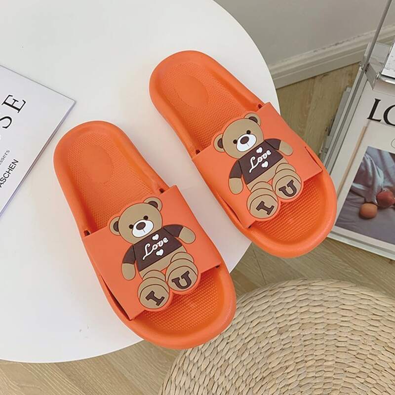 

Cartoon Bear Slides, Orange