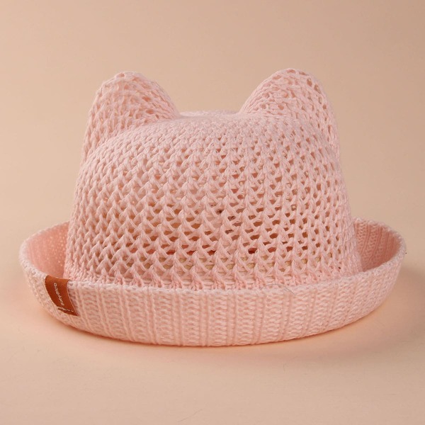 

Baby Cat Ear Decor Hat, Pink