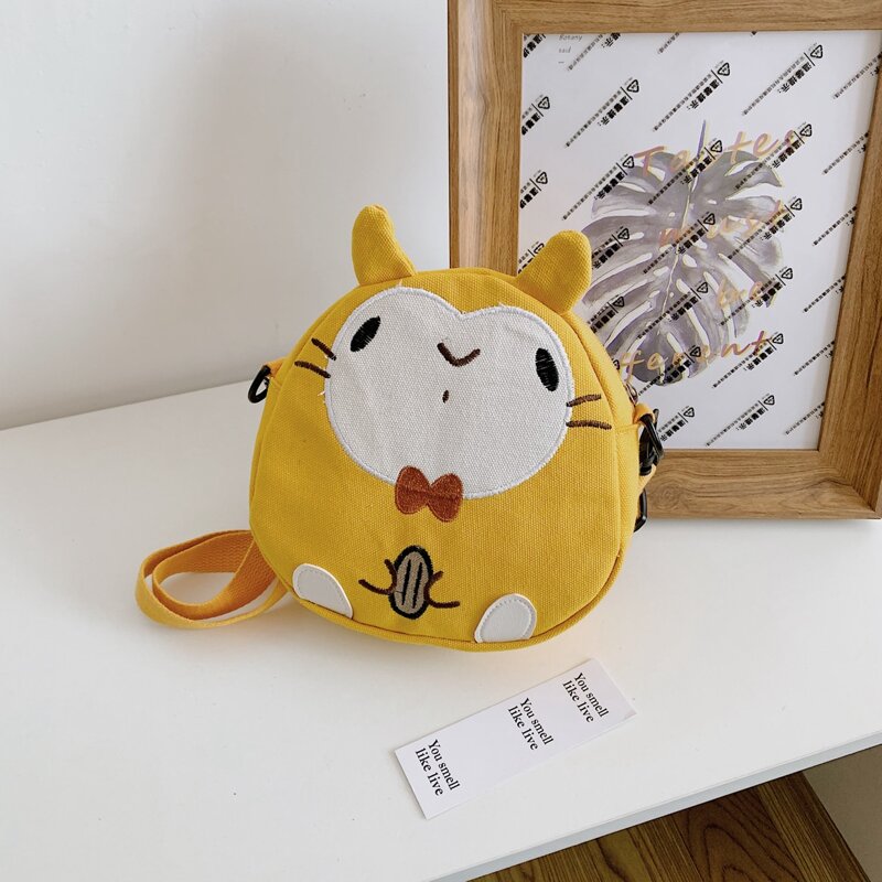 

Cartoon Mouse Crossbody Bag, Yellow
