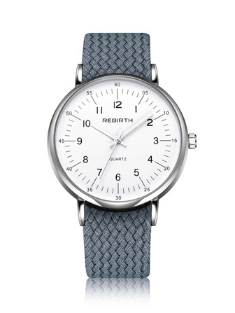 Simple Fabric Strap Men's Quartz Watch With Simple Style & Fashionable Design