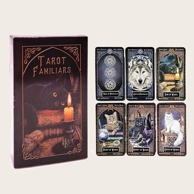 

78sheets Animal Print Tarot, Multicolor