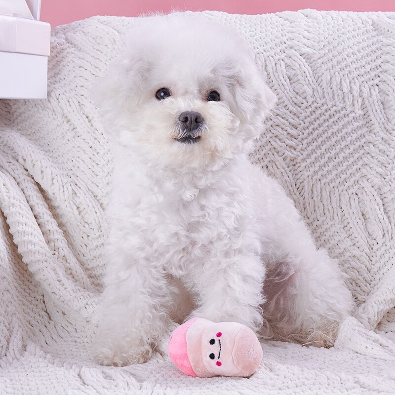

Mushroom Shaped Pet Sound Toy, Pink