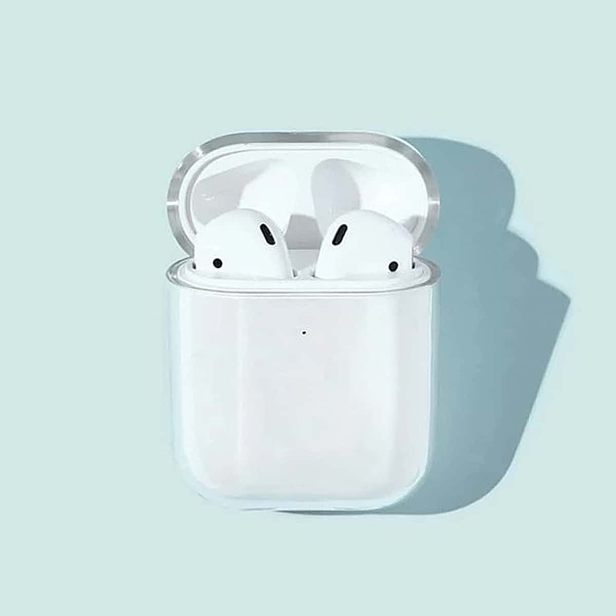 

Solid Clear AirPods Case