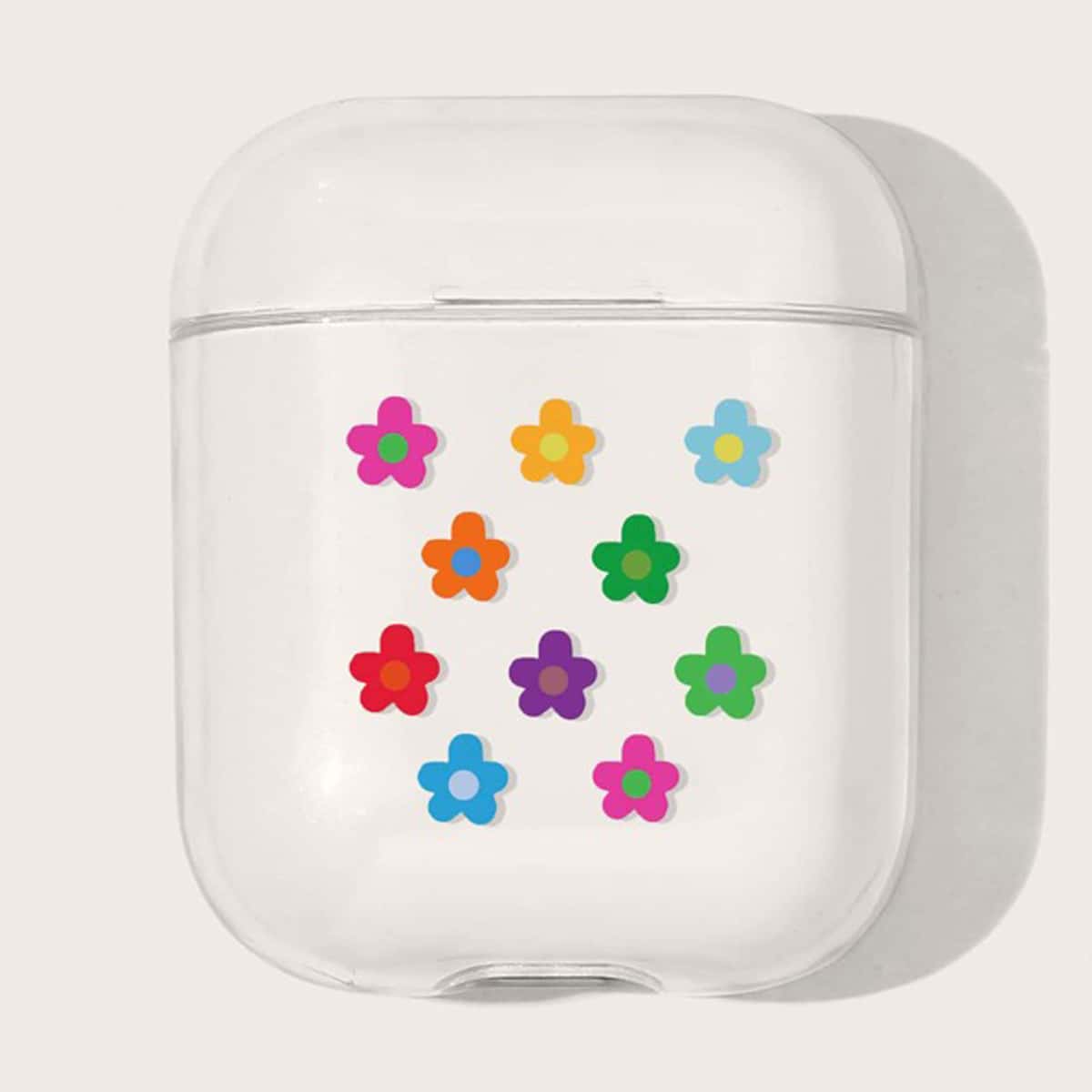 

Floral Clear AirPods Case, Multicolor