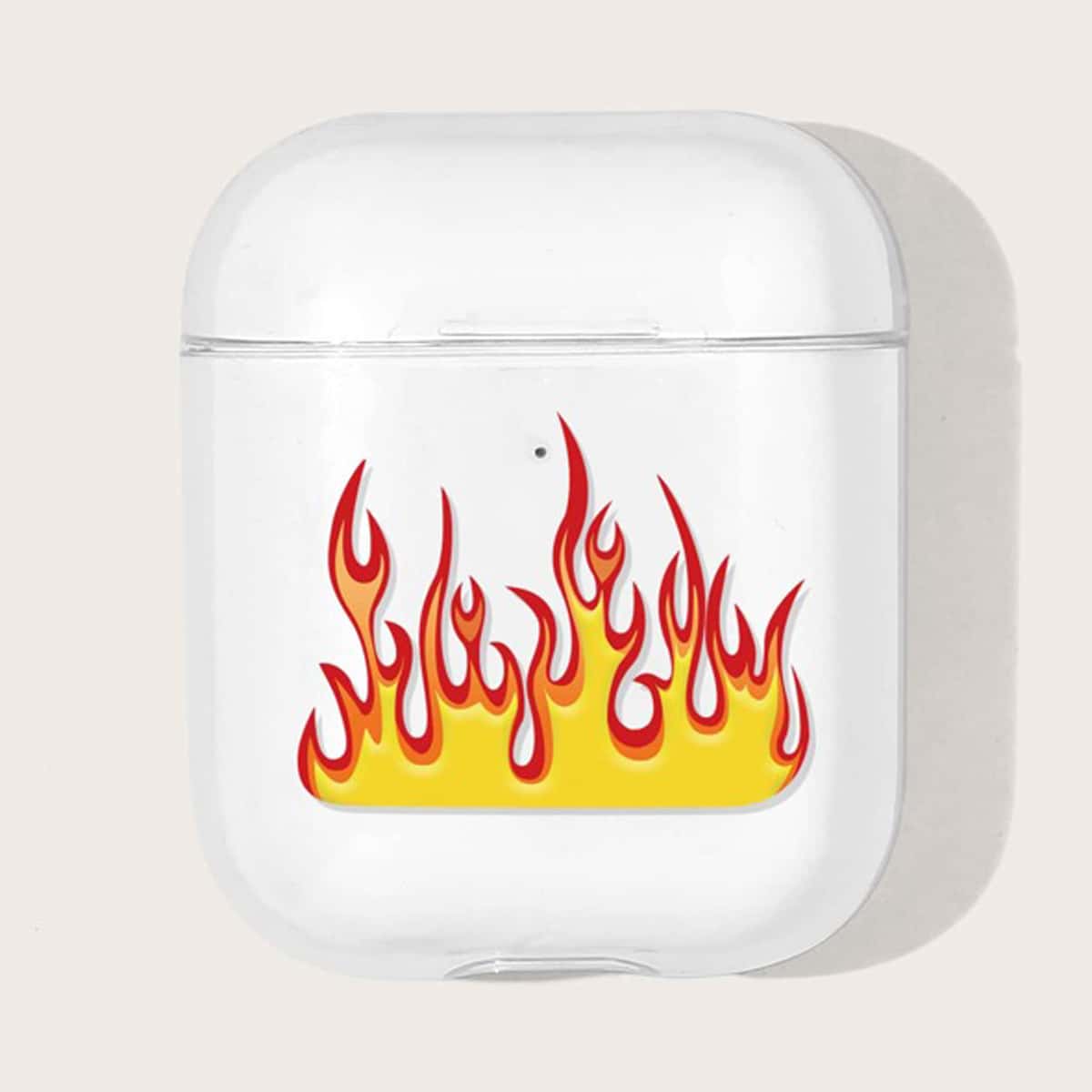

Flame Pattern AirPods Case, Yellow