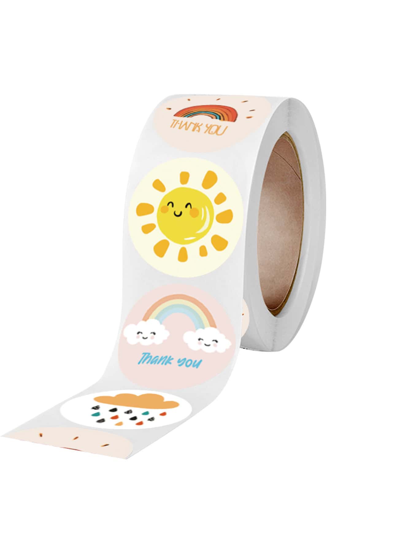 Mini Weather Sticker, 1 Roll Including 500 Pieces Of Sticker, Shipped ...