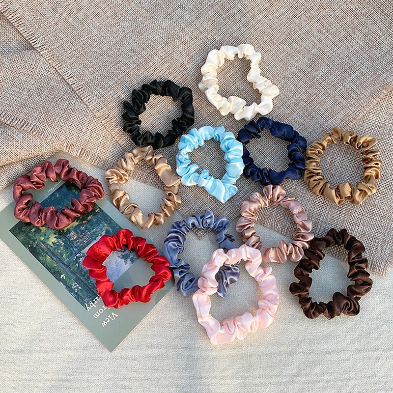 

5pcs Random Scrunchie, Multicolor
