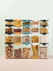 1pc Random Color Food Storage Box - Multicolor - View 1