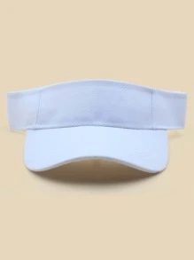 Mũ che nắng đặc - trắng - Xem 2