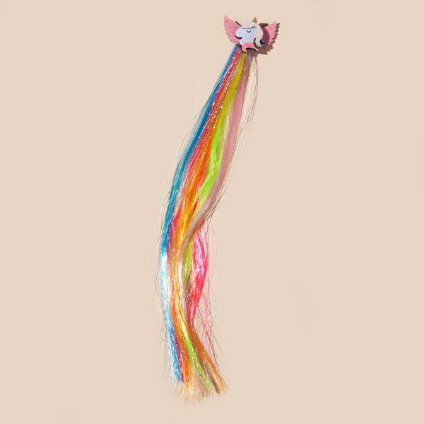 

Toddler Girls Hair Wig Decor Hair Clip, Multicolor