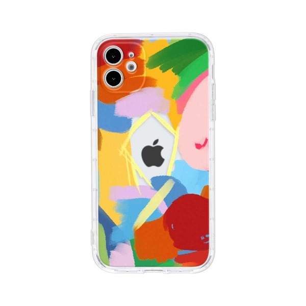 

Чехол для iPhone с узором "картина маслом, Многоцветный
