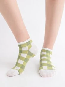5pairs Striped Ankle Socks - Multicolor - View 2