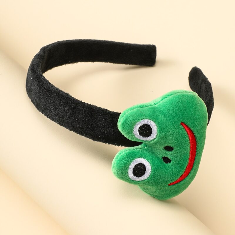 

Cartoon Frog Headband, Multicolor