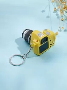 Móc khóa Máy ảnh Charm - Màu vàng - Xem 1