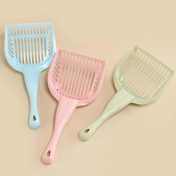 

1pc Random Color Cat Litter Shovel, Multicolor