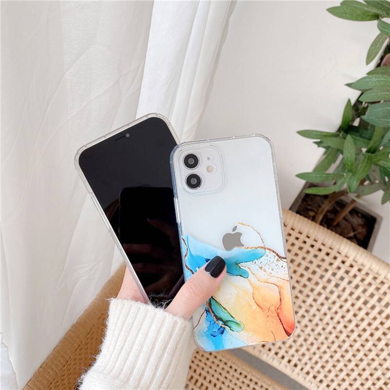 

Marble Graphic iPhone Case, Multicolor