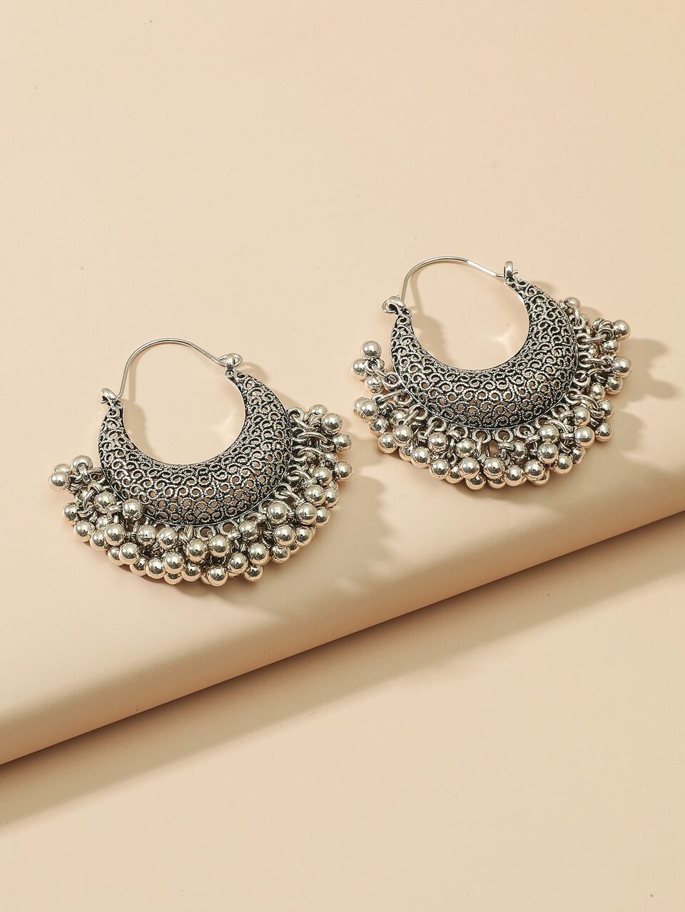 Earrings Bead Tassel Drop Earrings