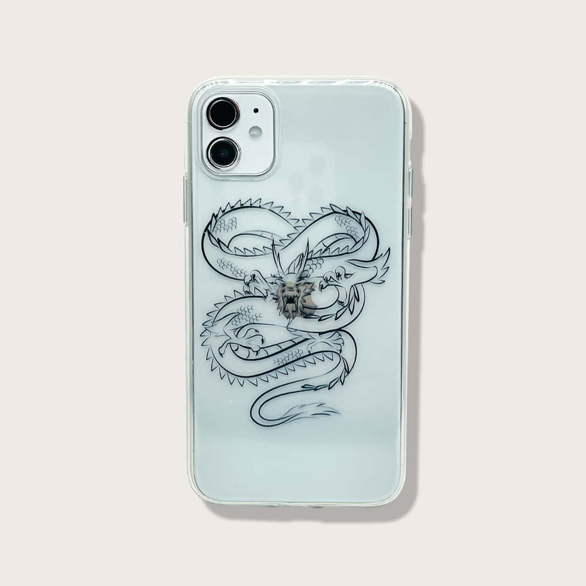 

Chinese Dragon iPhone Case, Black