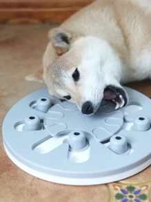 1入組漏食品寵物訓練玩具 - 淺灰色 - 查看 1