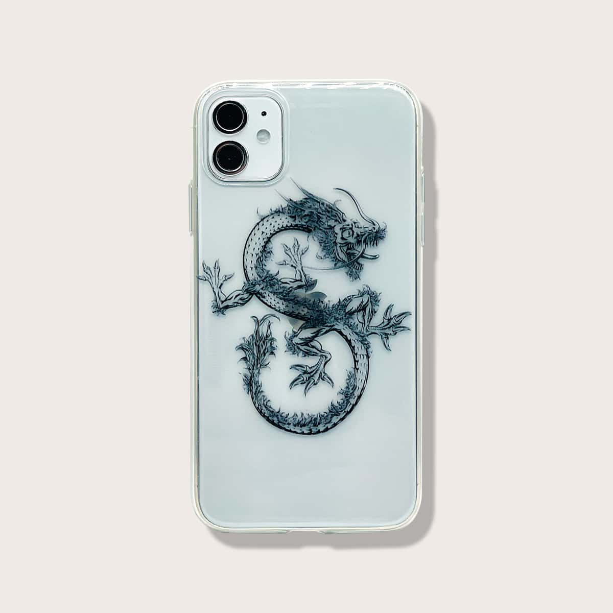 

Chinese Dragon iPhone Case, Navy blue