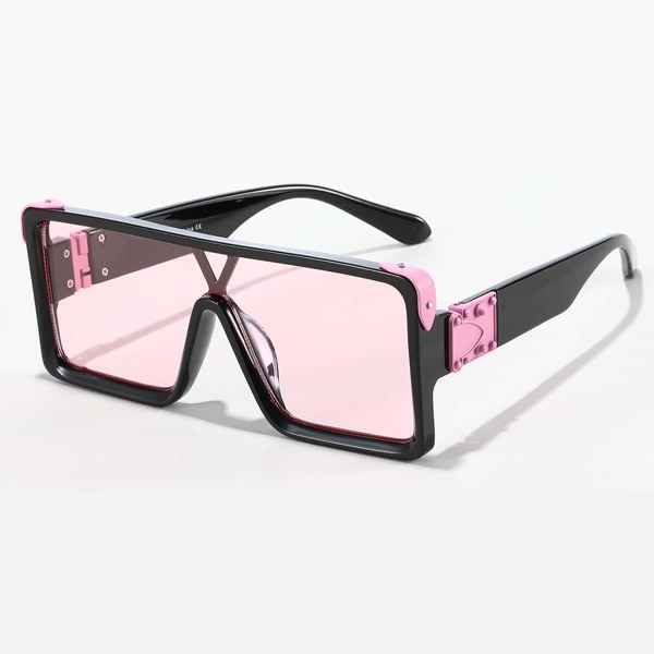 

Flat Top Acrylic Frame Sunglasses