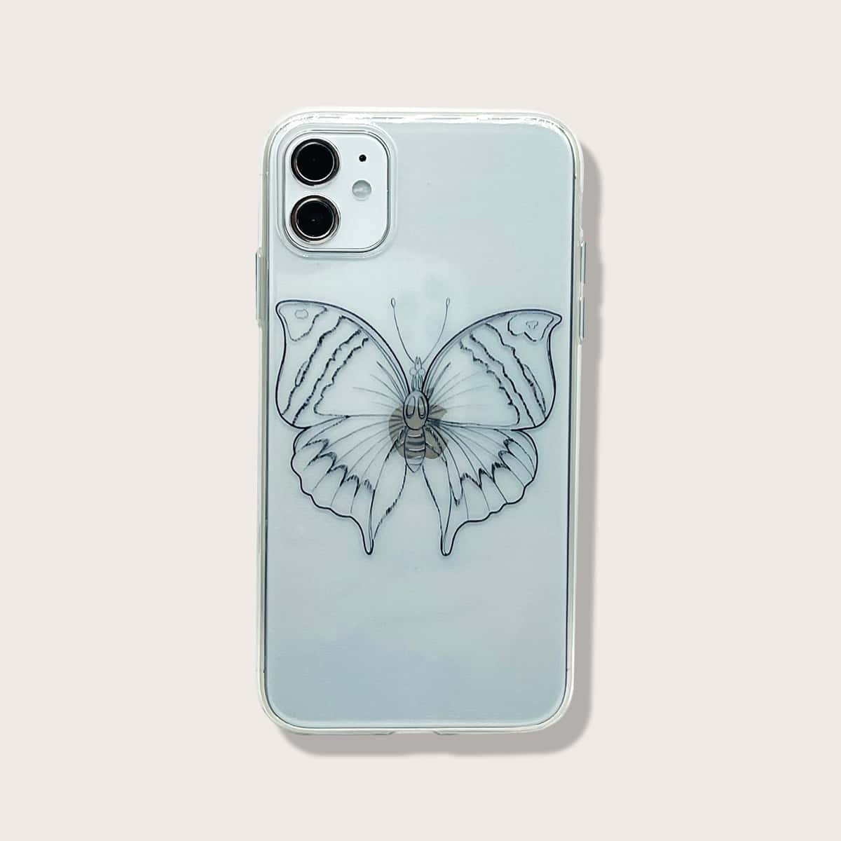 

Butterfly Clear iPhone Case