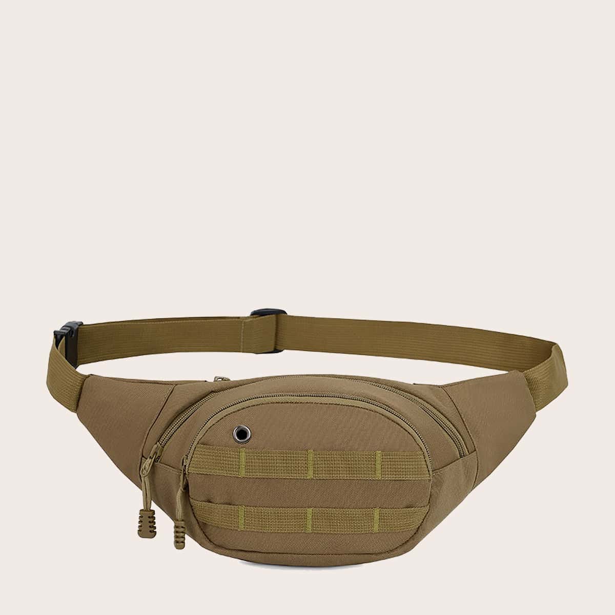

Guys Pocket Front Fanny Pack, Khaki