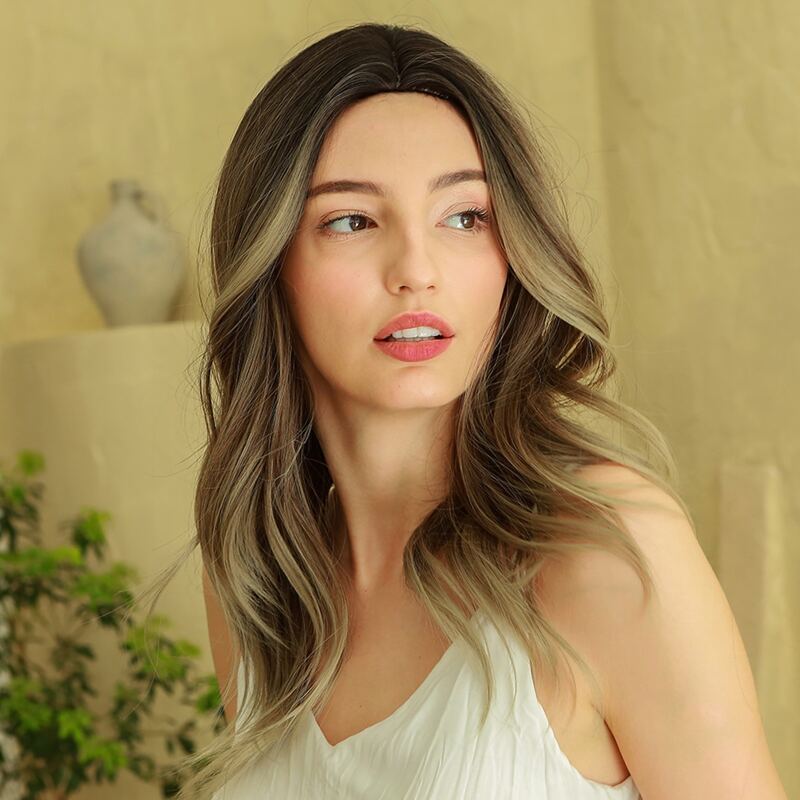 

Natural Curly Wig, Brown