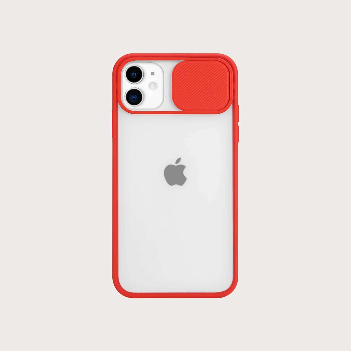 

Contrast Frame iPhone Case, Red