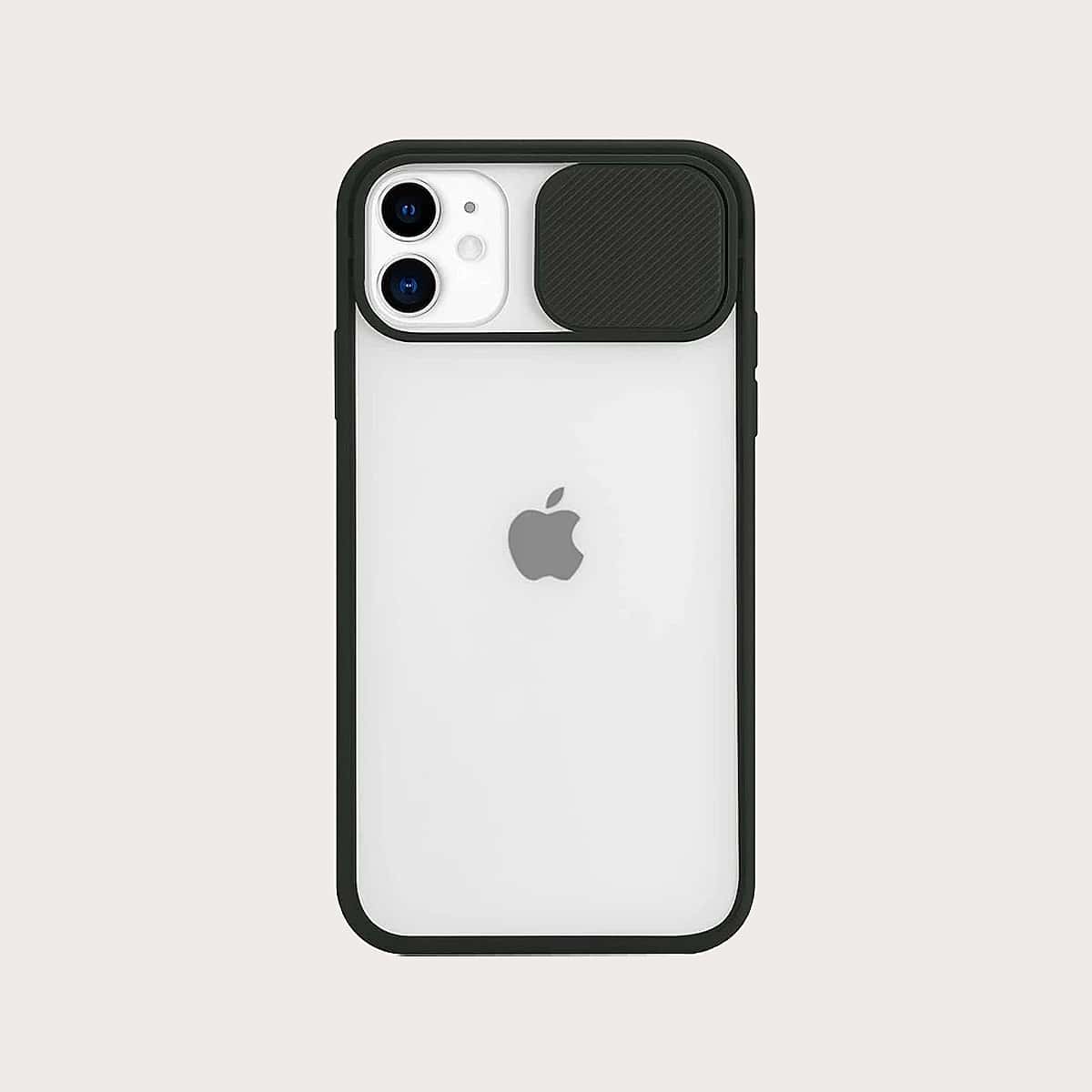 

Contrast Frame iPhone Case, Black