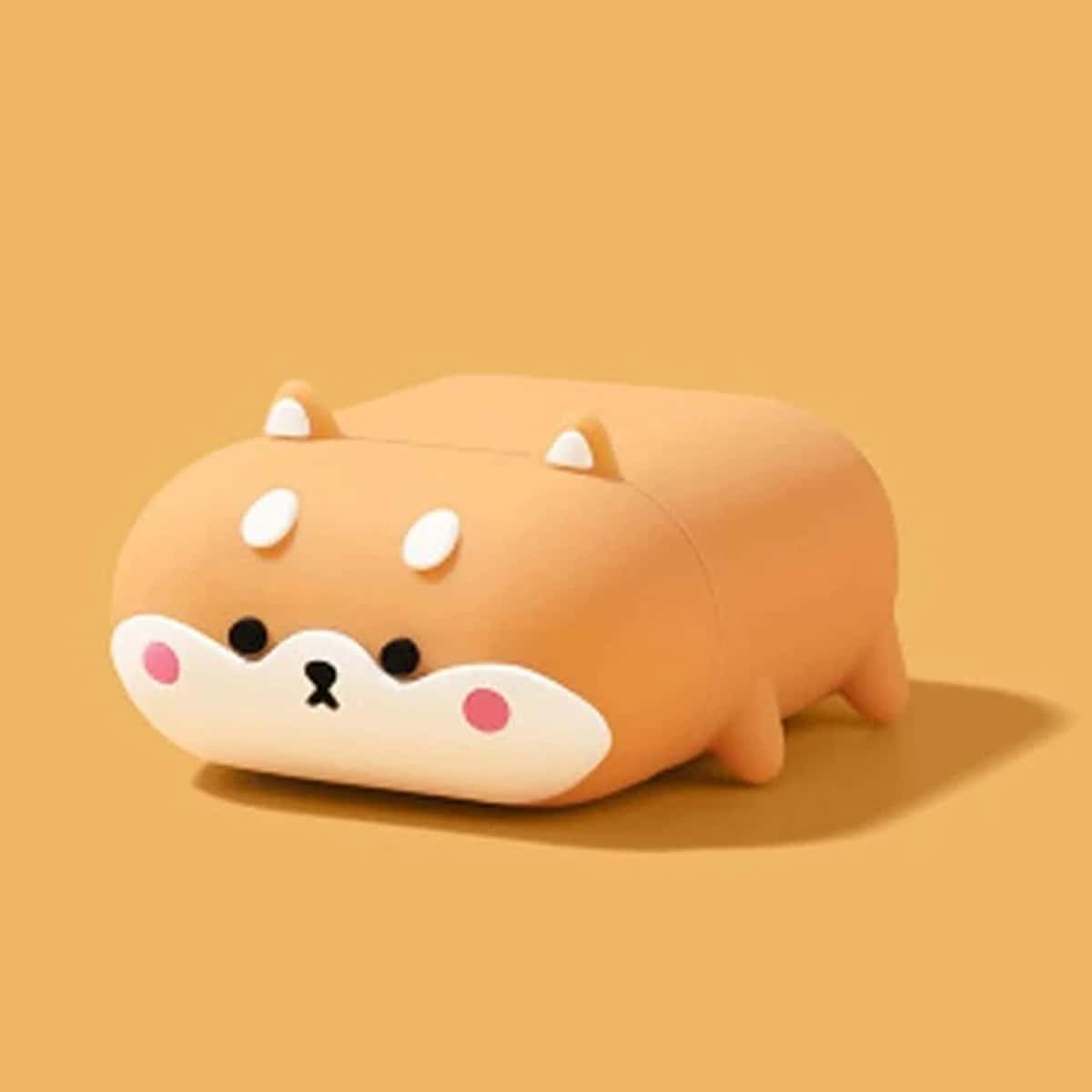 

Cartoon AirPods Case, Camel