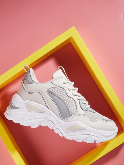 shein white trainers