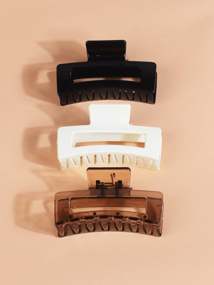 3入組女孩壓克力髮爪