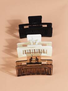 3入組女孩壓克力髮爪