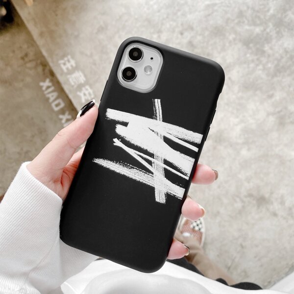 

Graffiti iPhone Case, Black and white