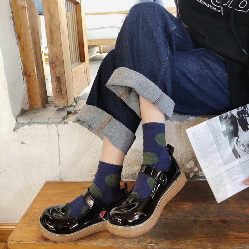 

Simple Mary Jane Flats, Black