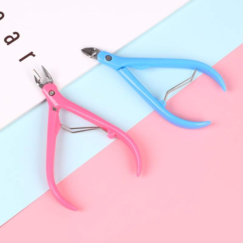 

1pc Nail Art Scissors, Blue