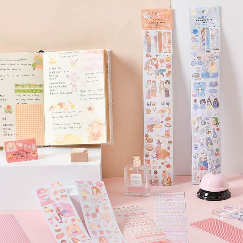 

3sheets Random Cartoon Sticker, Multicolor