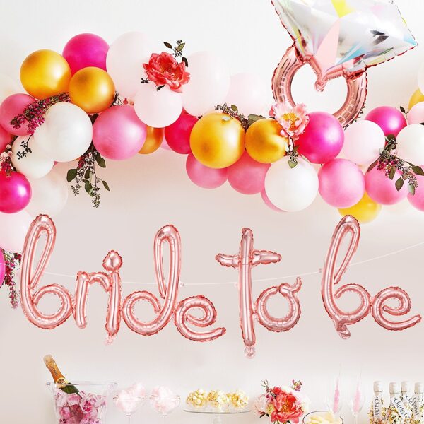 

97pcs Wedding Party Balloon Set, Multicolor