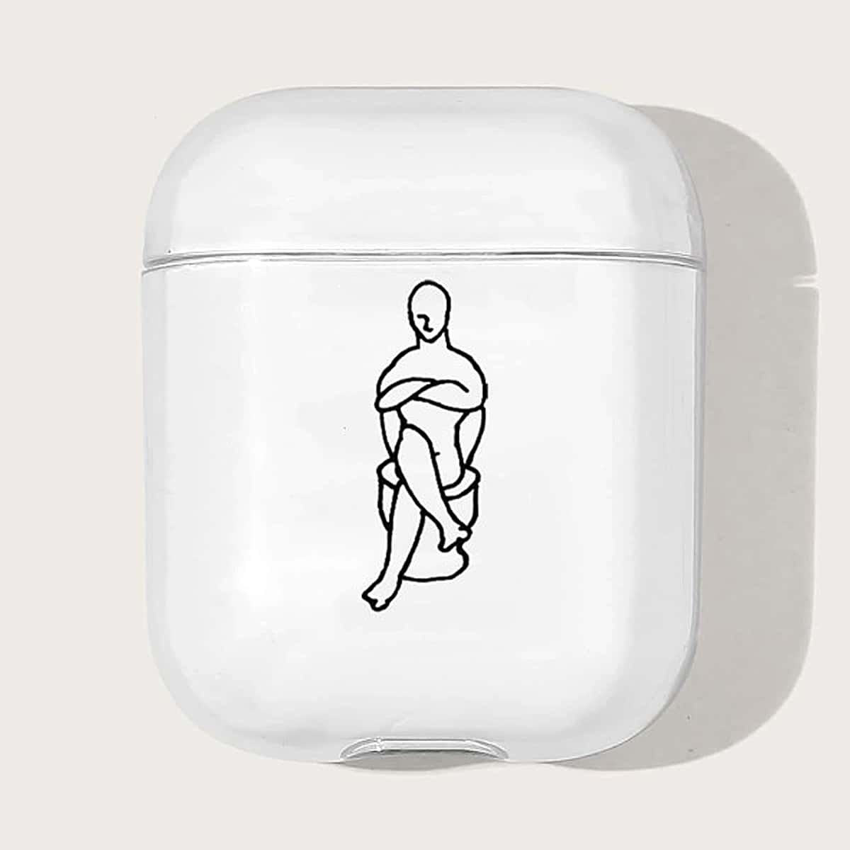 

Figure Graphic AirPods Case, Black and white