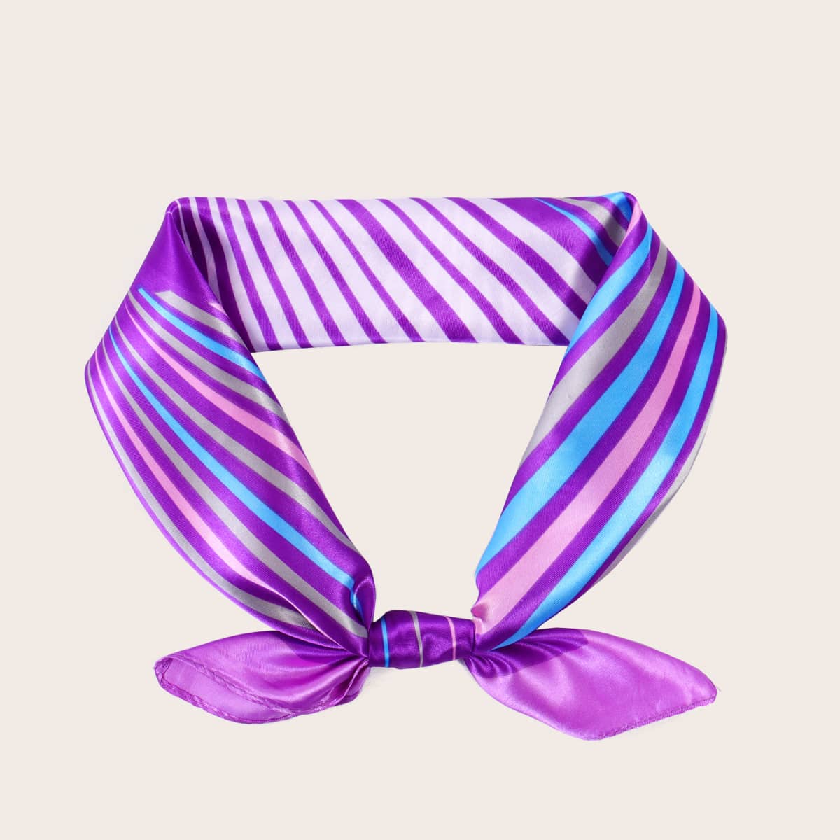 

Striped Graphic Bandana, Multicolor