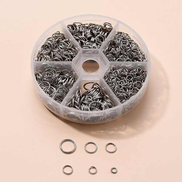 

1box Jewelry DIY Accessories, Silver