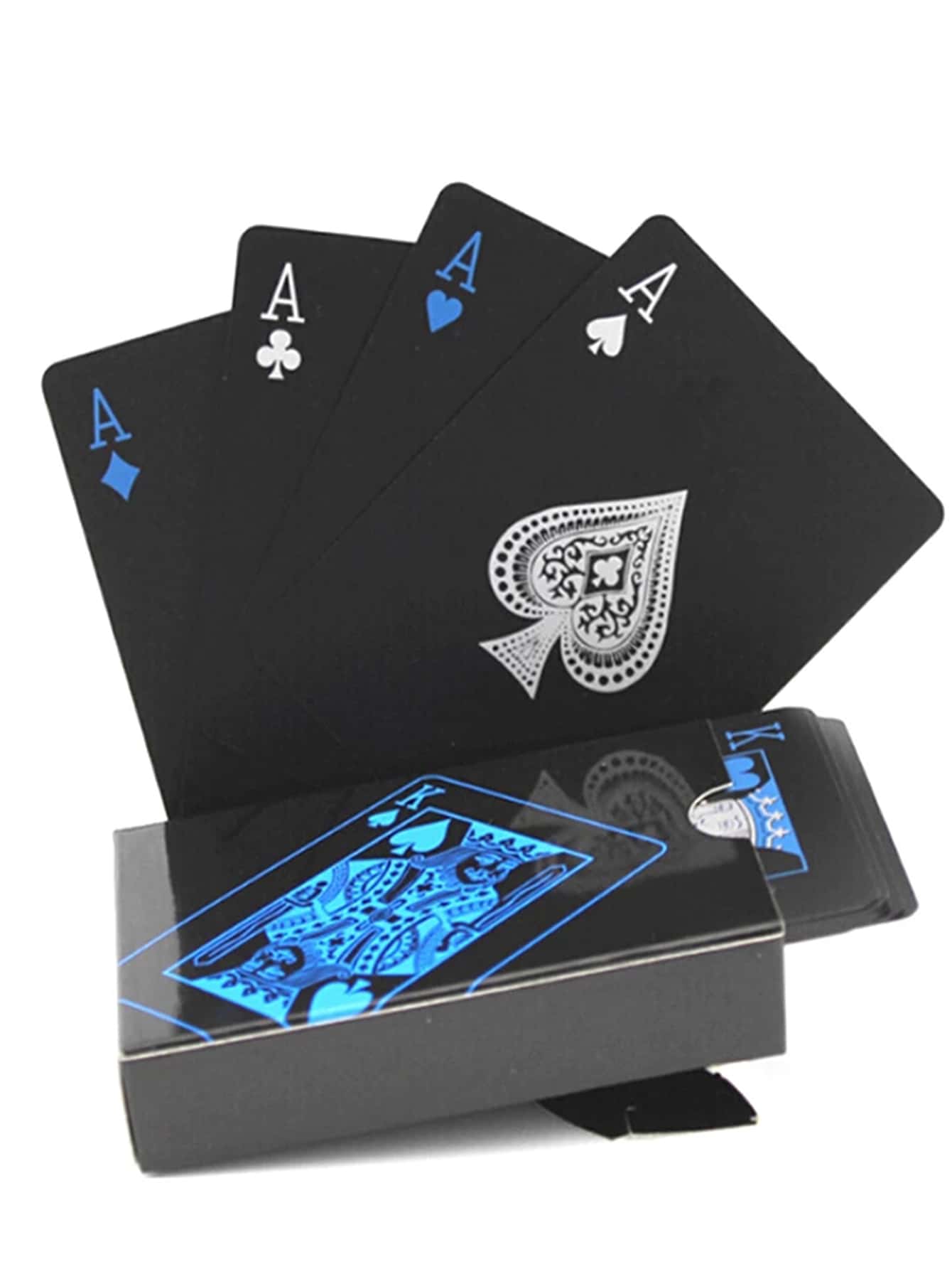 1set Playing Card - Black - View 1