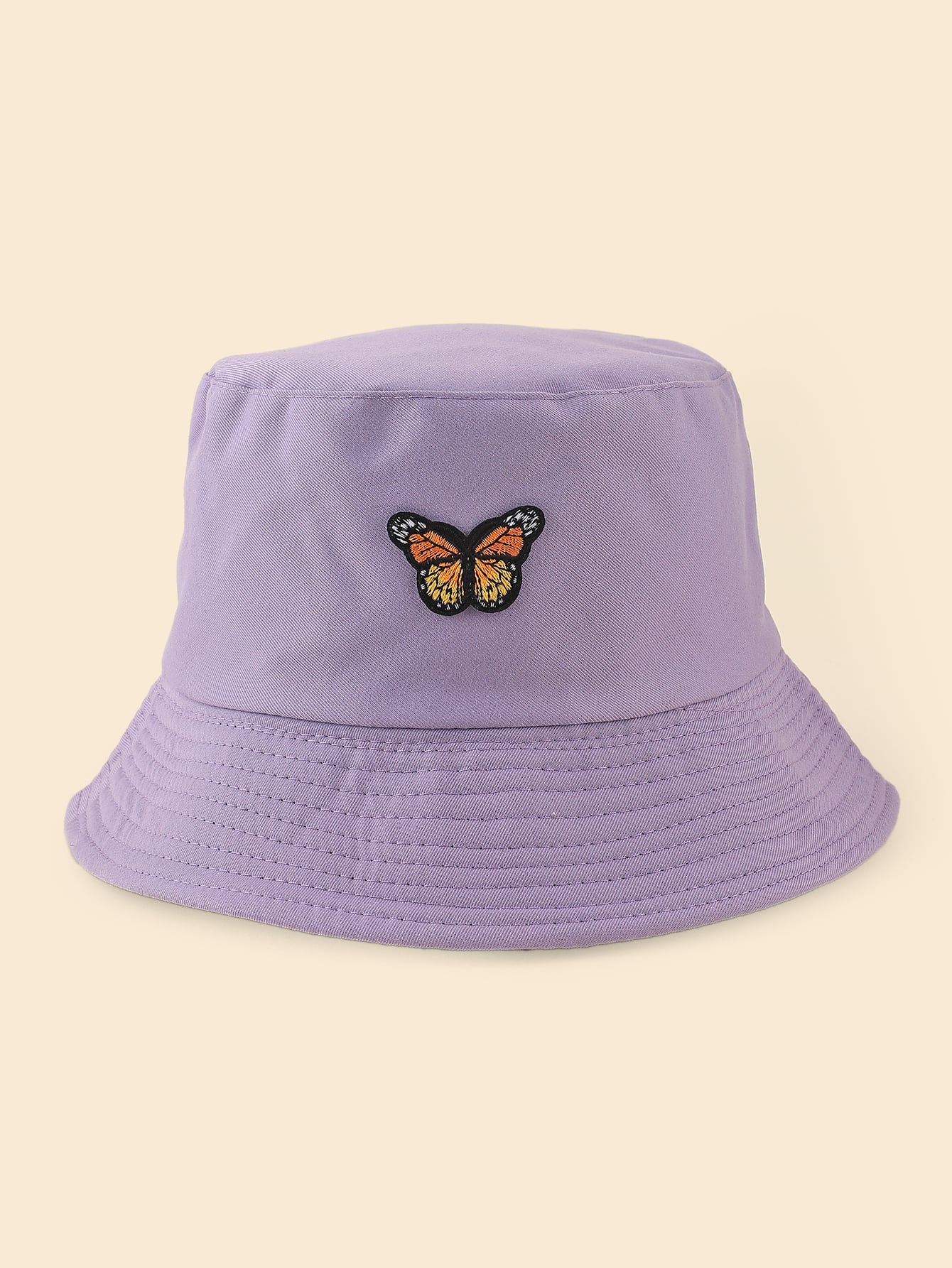 Butterfly Embroidery Bucket Hat | SHEIN