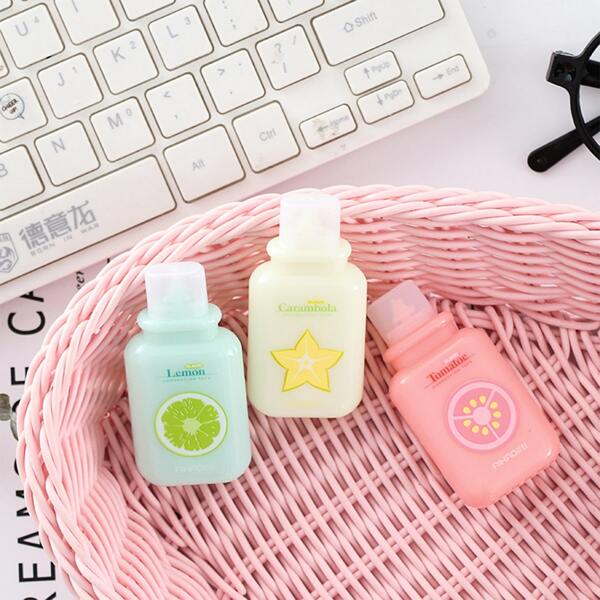 

1pc Fruit Print Random Correction Tape, Multicolor