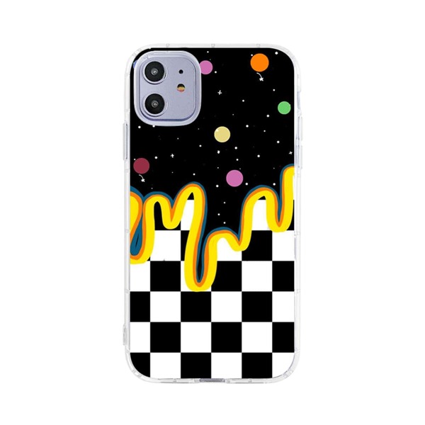

Чехол для iPhone в клетку, Многоцветный