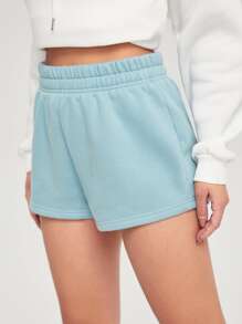 Sweat shorts shein clearance