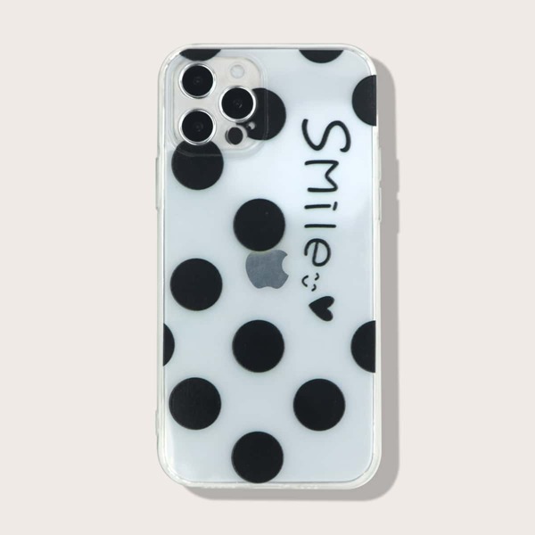 

Polka Dot Clear iPhone Case