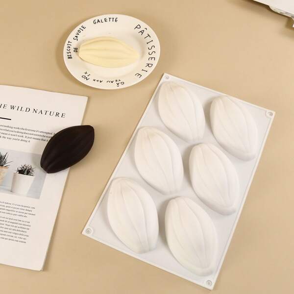 

1pc Silicone Baking Mold, White